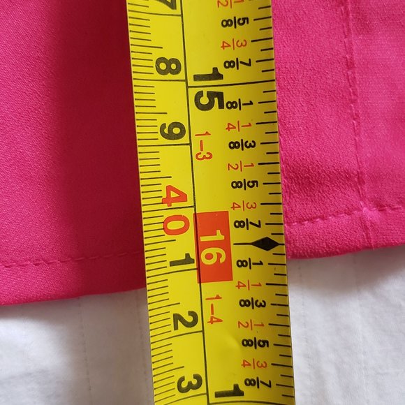 Miley Cyrus Max Azria Hot Pink Ruffle Cami Top XL - Picture 5 of 7